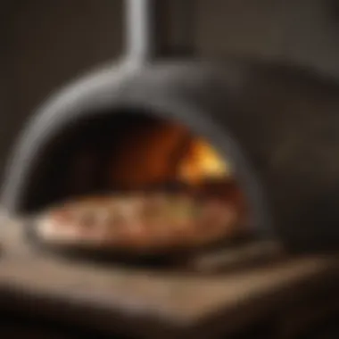 Artisanal wood-fired oven