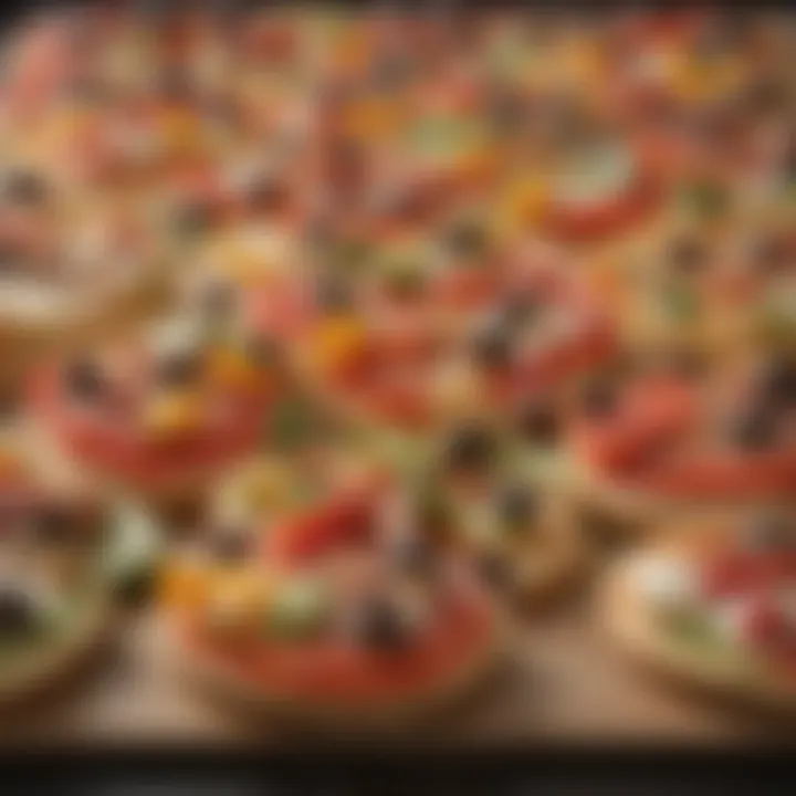 Colorful toppings showcasing keto modifications