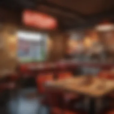 Inviting Atmosphere of Ktown Pizza Company A vibrant and inviting interior of Ktown Pizza Company