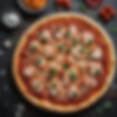 Innovative Recipes with Low Salt Frozen Pizza A selection of innovative recipes featuring low salt frozen pizza variations.