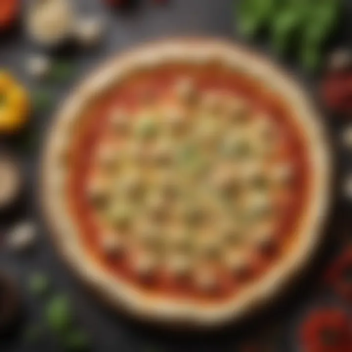 Nutritional Chart Highlighting Benefits of Cauliflower Crust