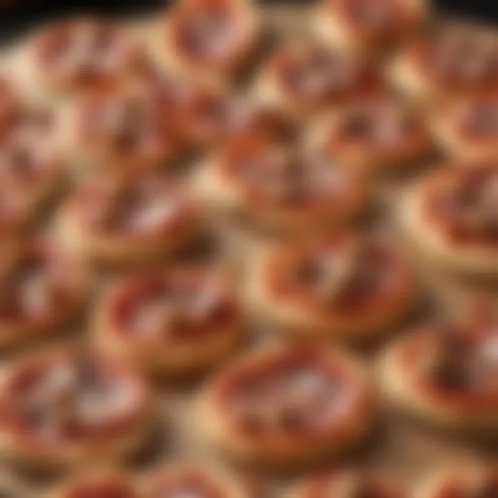 An artistic depiction of the cultural significance of pizza bites