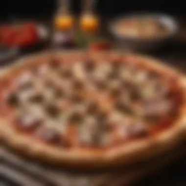 Creative Culinary Creations at Pizza Brain Innovative pizza offerings highlighting unique ingredients and presentation