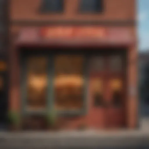 Exterior view of Pizza Domenica showcasing its inviting ambiance.