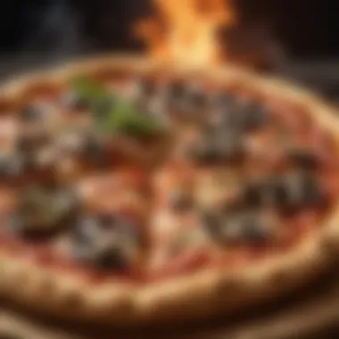 Signature Wood-Fired Pizza Delicious wood-fired pizza topped with local ingredients.