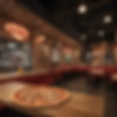 The Heart of Baltimore's Pizza Culture Interior of a popular Baltimore pizzeria filled with diners