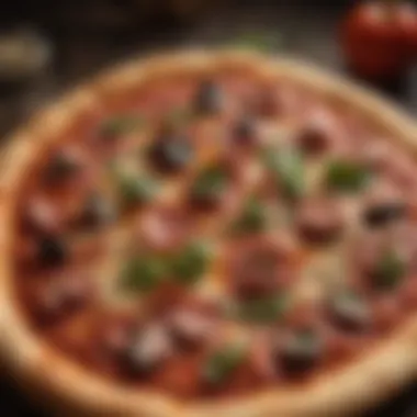 Savor the Artisanal Flavors Artisanal Pizza with Fresh Ingredients