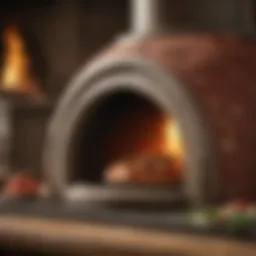 Beautifully crafted Pompeii Oven Kit showcasing its elegant design