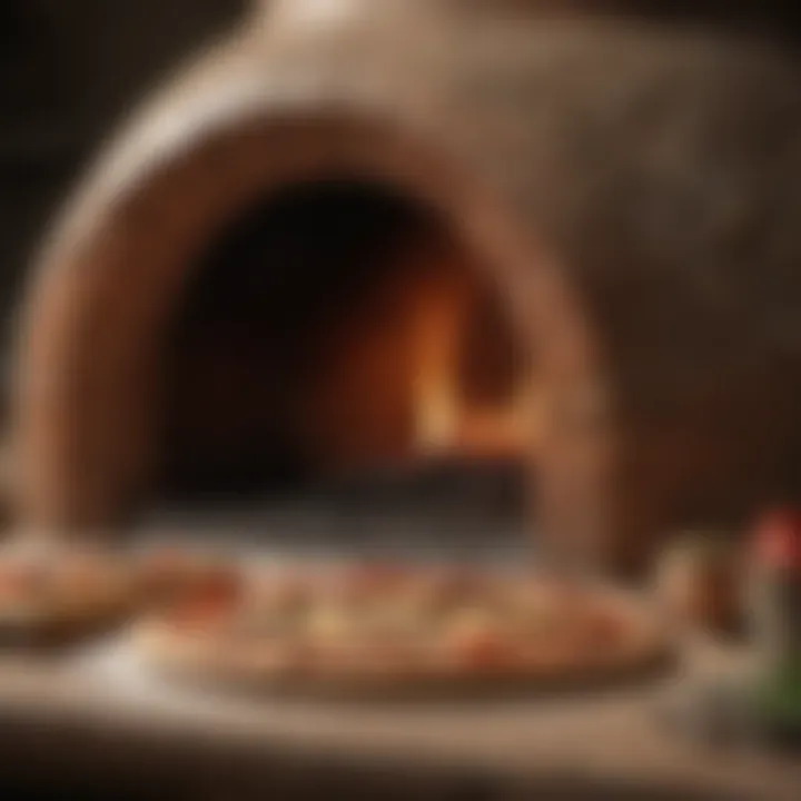 Detailed representation of the installation process for the Pompeii Oven Kit