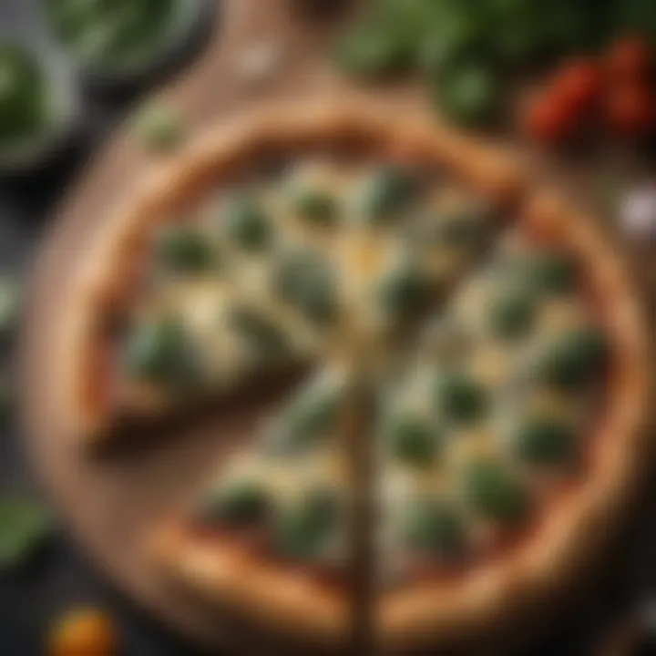 Exquisite Spinach and Cheese Stuffed Pizza Ingredients