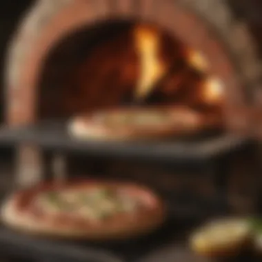 Wood-fired brick oven baking