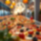 A vibrant display of naked pizza with fresh toppings