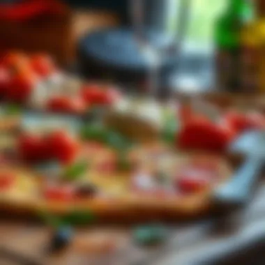 Quality Ingredients for Perfect Pizza Selection of high-quality ingredients for pizza making