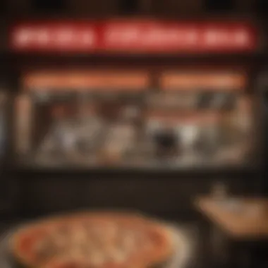 Historic Pizzeria Emphasizing Neapolitan Culture A historic pizzeria showcasing the essence of Neapolitan pizza culture