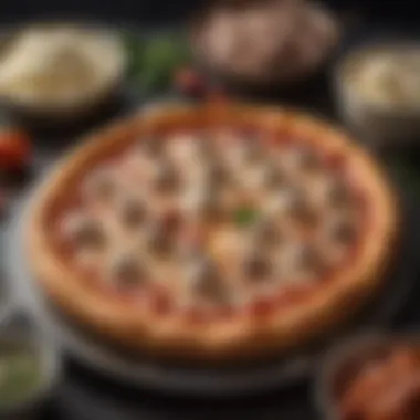 Cultural Influences on Pizza and Ice Cream Fusion A cultural representation of pizza and ice cream traditions