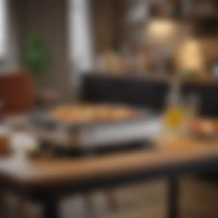 Elegant Gozney Roccbox Table showcasing its unique design