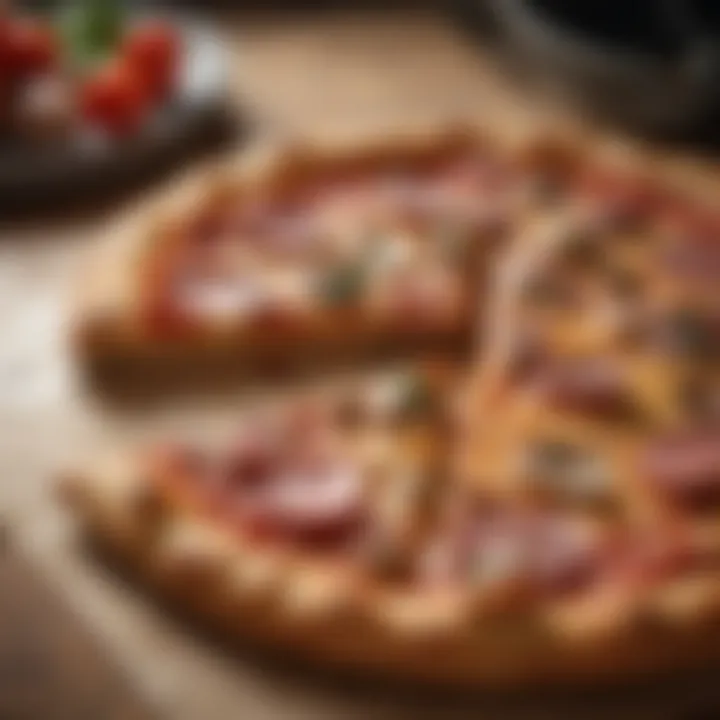 An engaging visual narrative showcasing a pizza delivery experience.