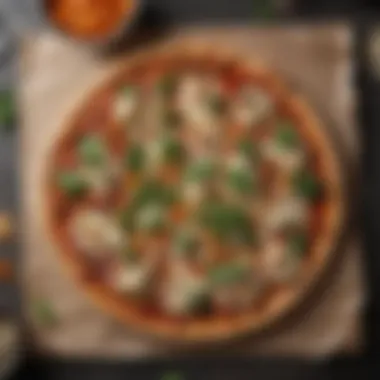 Ingredients list of cauliflower pizza