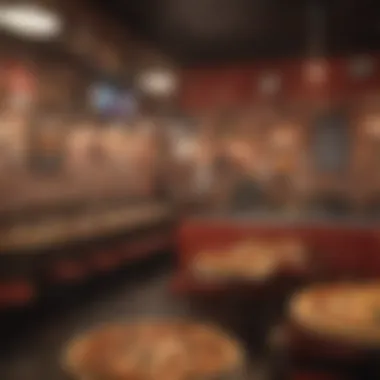 Pizzeria Ambiance in Miami An inviting pizzeria ambiance reflecting the Miami culture
