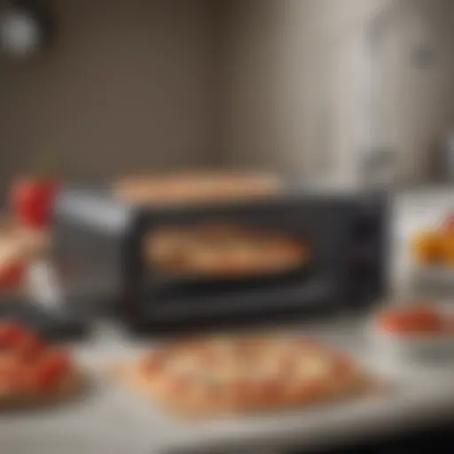 Cuisinart air fryer pizza stone showcasing its design and features