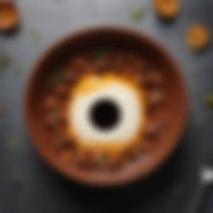 A beautifully plated dish featuring hole foods in a culinary creation