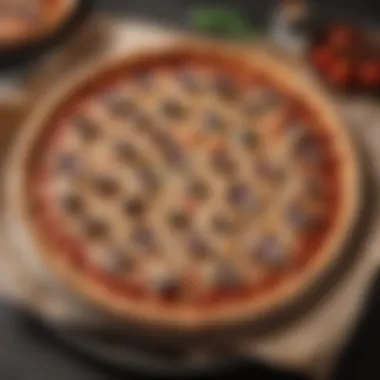 User reviews and ratings displayed for different pizza trays from Amazon