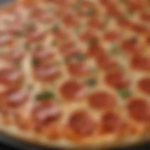 A beautifully crafted pizza stone showcasing its texture and finish