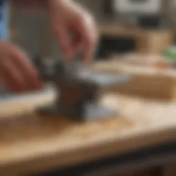 Precision tool used in woodworking