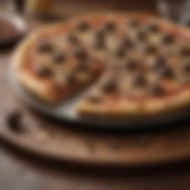 Truffle Infusion Delight Gourmet Beef Pizza with Truffle Infusion