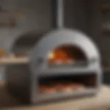 Sleek and Modern Pizza Oven Design