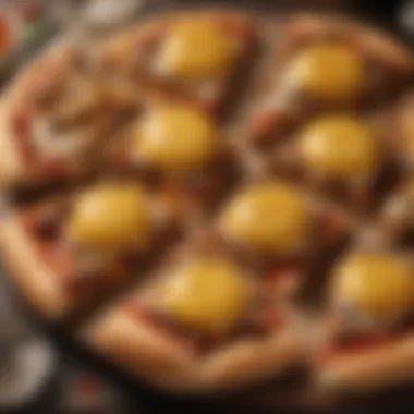 Exquisite Cheeseburger Pizza