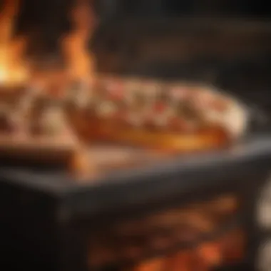 Fiery BBQ Pizza Oven