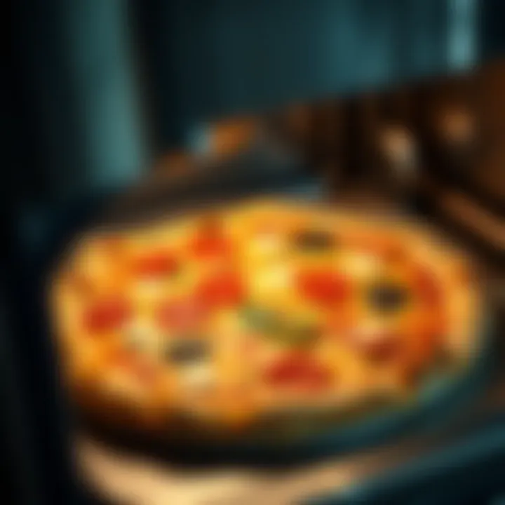 Showcasing the Breville Pizzaiolo with freshly baked pizza