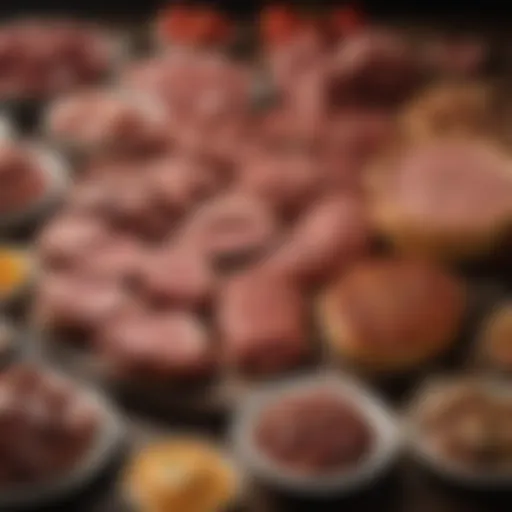 Flavorful Meat Assortment