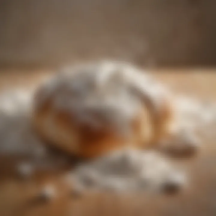 Flour Composition Abstract Illustration