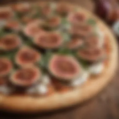 Fig and Goat Cheese Fusion Mouthwatering French Bread Pizza with Fig and Goat Cheese
