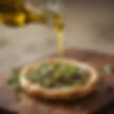 Fresh Herb Infused Olive Oil Drizzle