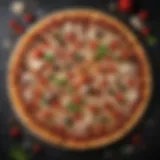 Pop Culture Inspired Pizza Art Creative pizza art showcasing iconic pop culture references