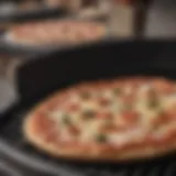 Gas Grill with Pizza Stone Insert for Perfect Crust