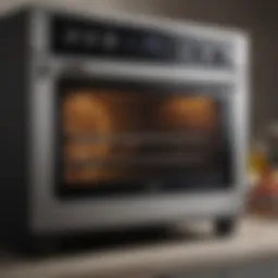 Modern gas oven featuring sleek design and advanced features