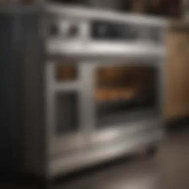 A collection of gas ovens with varied designs and features