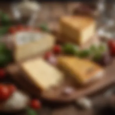 Artisanal Cheese Trio Gourmet Cheese Selection