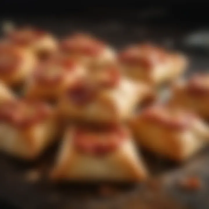 Gourmet Pizza Rolls in Golden Crispy Perfection