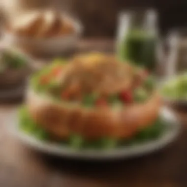 Gourmet Bread Bowl Salad