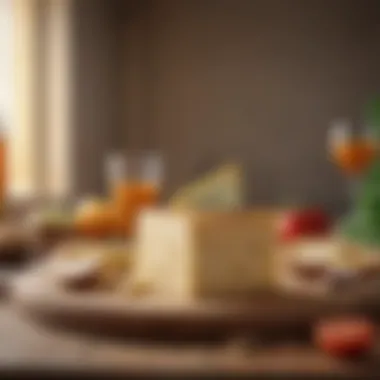 Exploring Gourmet Cheese Choices Selection of gourmet cheeses for pizza making