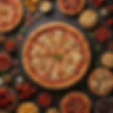 Gourmet Crescent Roll Pizza Presentation