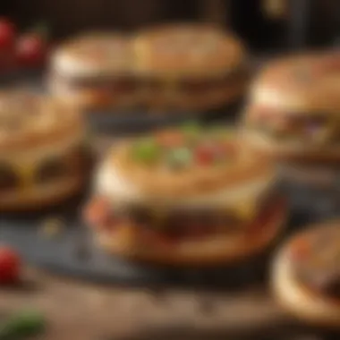 Elevated Eats: Gourmet Hamburger Pizza Toppings Gourmet Hamburger Pizza Toppings
