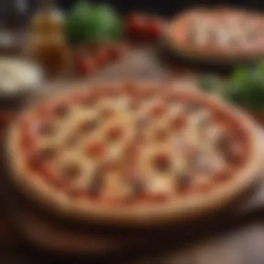 Epicurean Delight: Gourmet Massy Pizza Creations A mouthwatering display of gourmet massy pizza creations