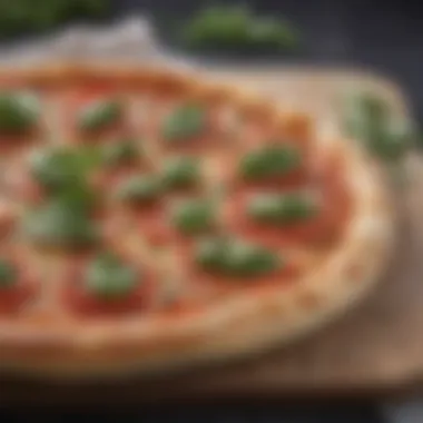 Gourmet Meijer Frozen Pizza with Fresh Basil