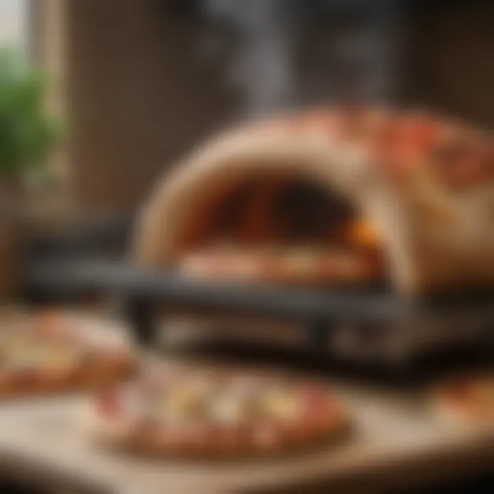 Gourmet Pizza Creation with Portable Ovens